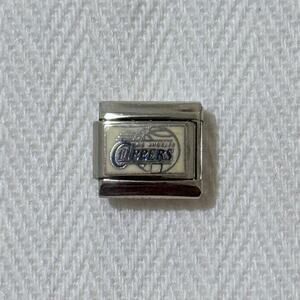 NBA - Los Angeles Clippers Italian Charm Bracelet Link